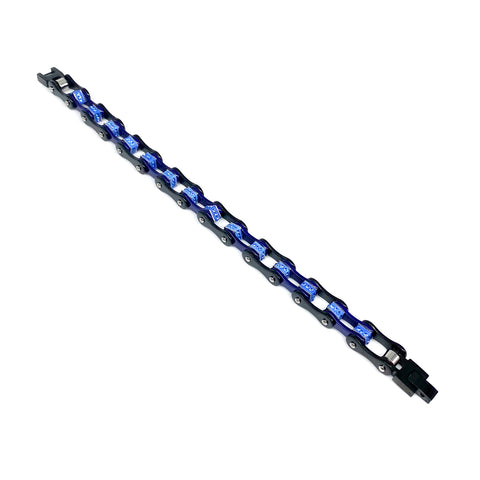 Motorcycle Bike Crystal Stainless Steel Chain Bracelet