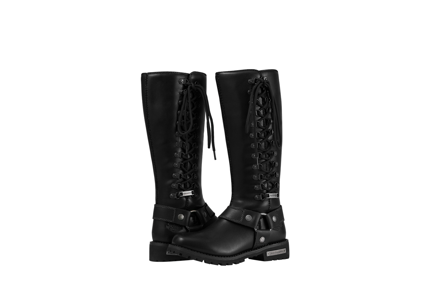 Milwaukee Riders® Women Biker Long Boots with Laces