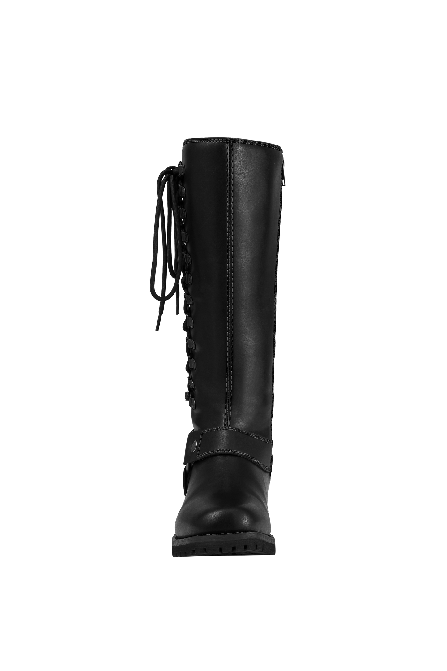 Milwaukee Riders® Women Biker Long Boots with Laces